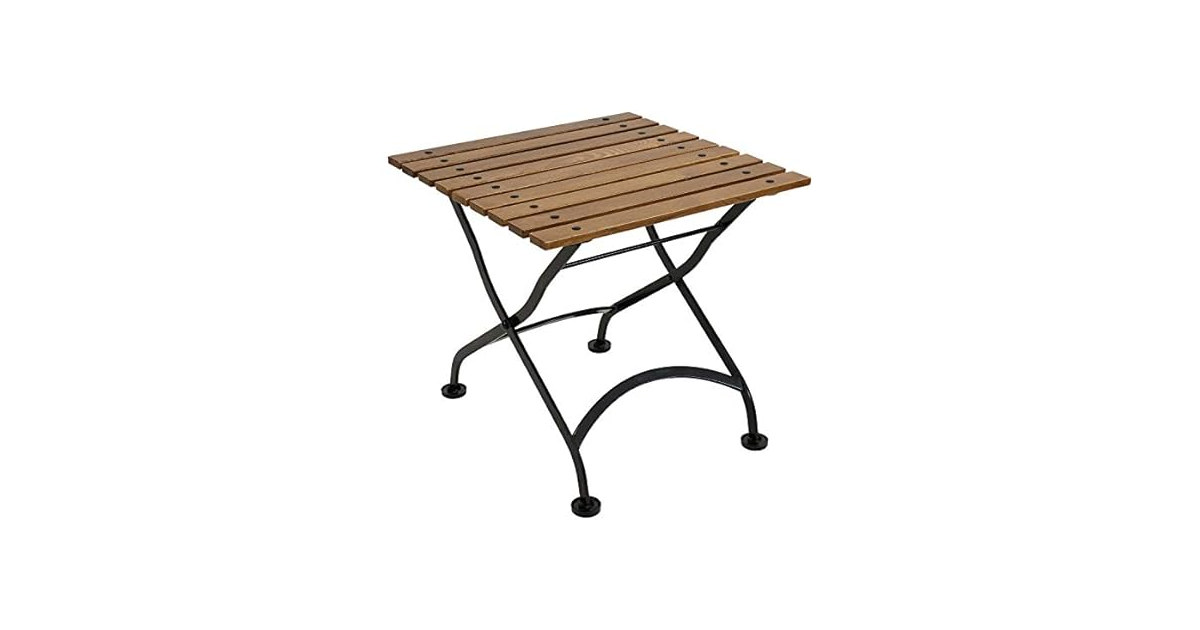 Sunnydaze Wooden Folding Outdoor Adirondack End Table