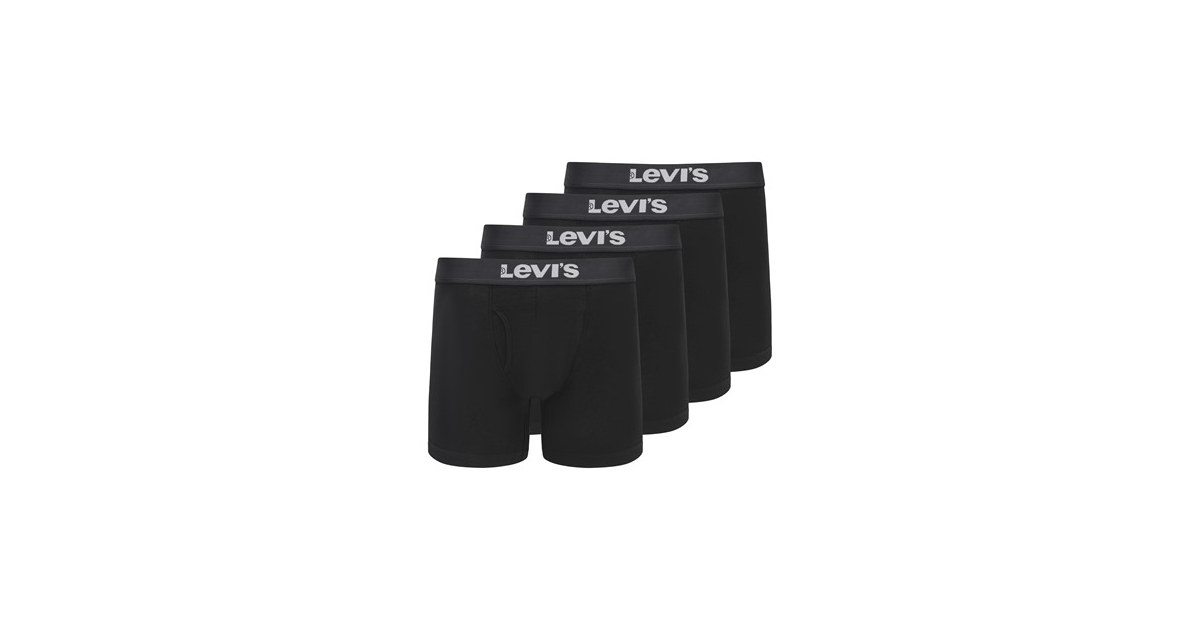 Levi's Men's 4-Pack Cotton Boxer Briefs