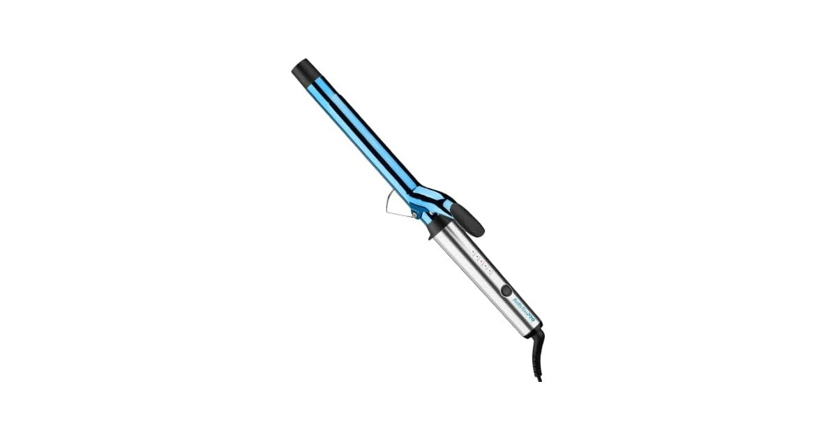 BaBylissPro Nano Ti 1 Ext Barrel Curling Iron