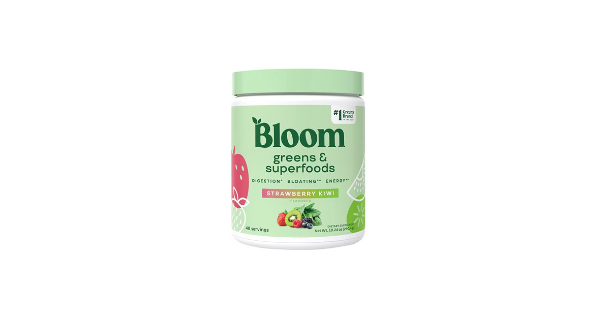 Bloom Nutrition Greens | Strawberry Kiwi