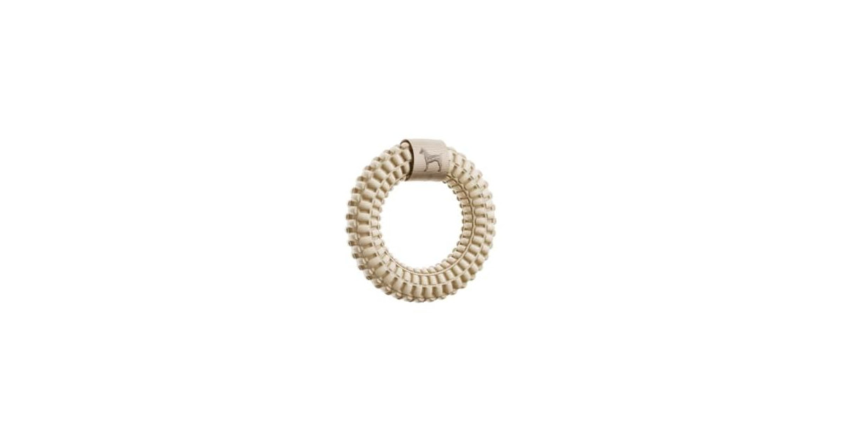 NOAH & PAW Luxury Dog Toy, TPU- Ring, Beige