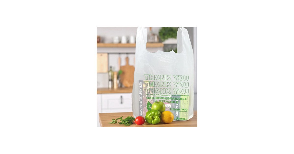 Eco-Friendly Oxo-Biodegradable Carry Bag