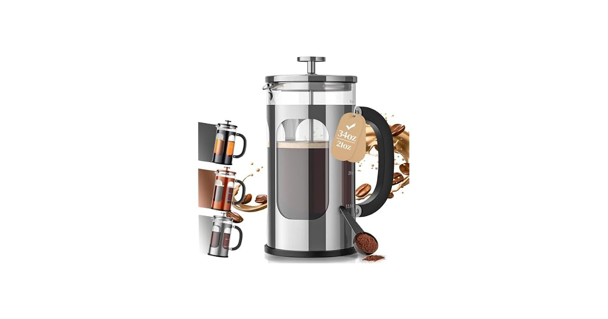 Veken French Press Coffee Maker