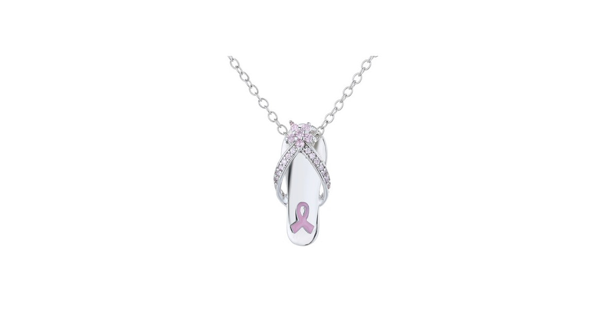 Breast Cancer Awareness Necklace