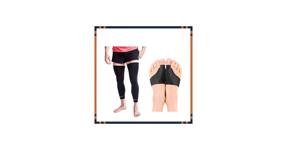 Copper Joe Leg/Foot Compression - 4 Pack