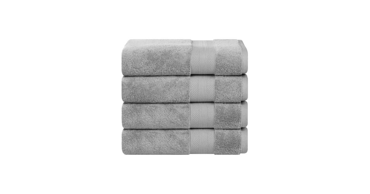 SUPERIOR SUPERIOR Turkish Cotton Bath Towel Set