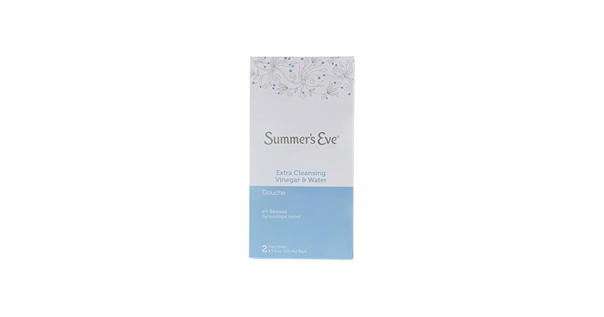Summer's Eve Extra Cleansing Vinegar & Water Dou