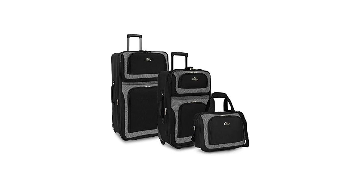 U.S. Traveler New Yorker Luggage 3Pc Set