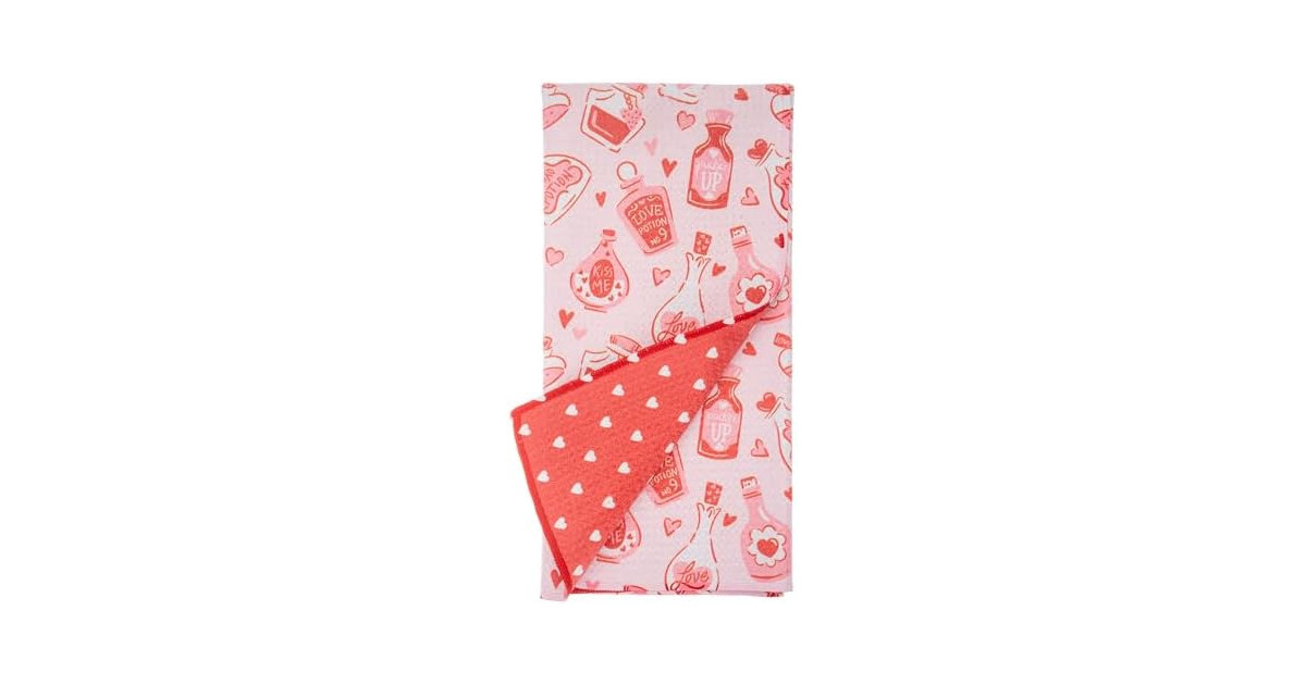 Karma, Colorful Microfiber Tea Towel, Love Potions