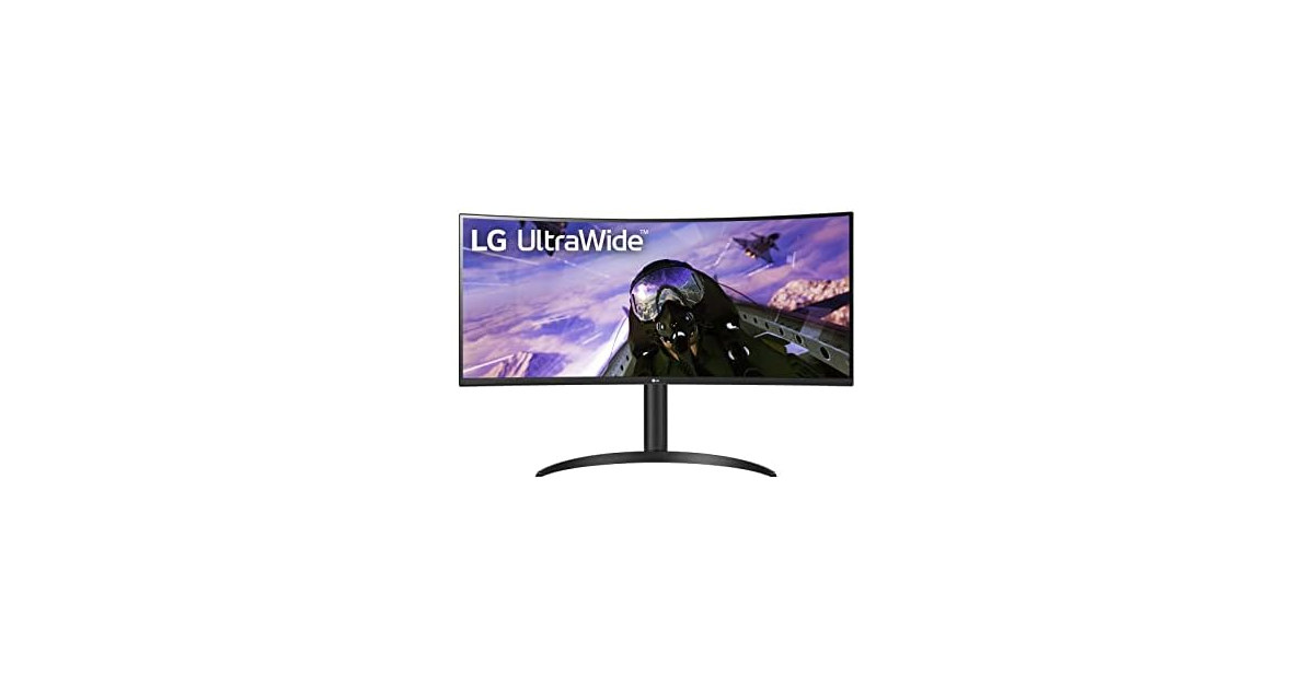 LG 34BP65C-B 34" 21:9 160 Hz FreeSync Curved VA Monitor