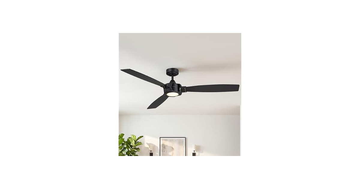 Parrot Uncle F6027BK 60 Inch Ceiling Fan