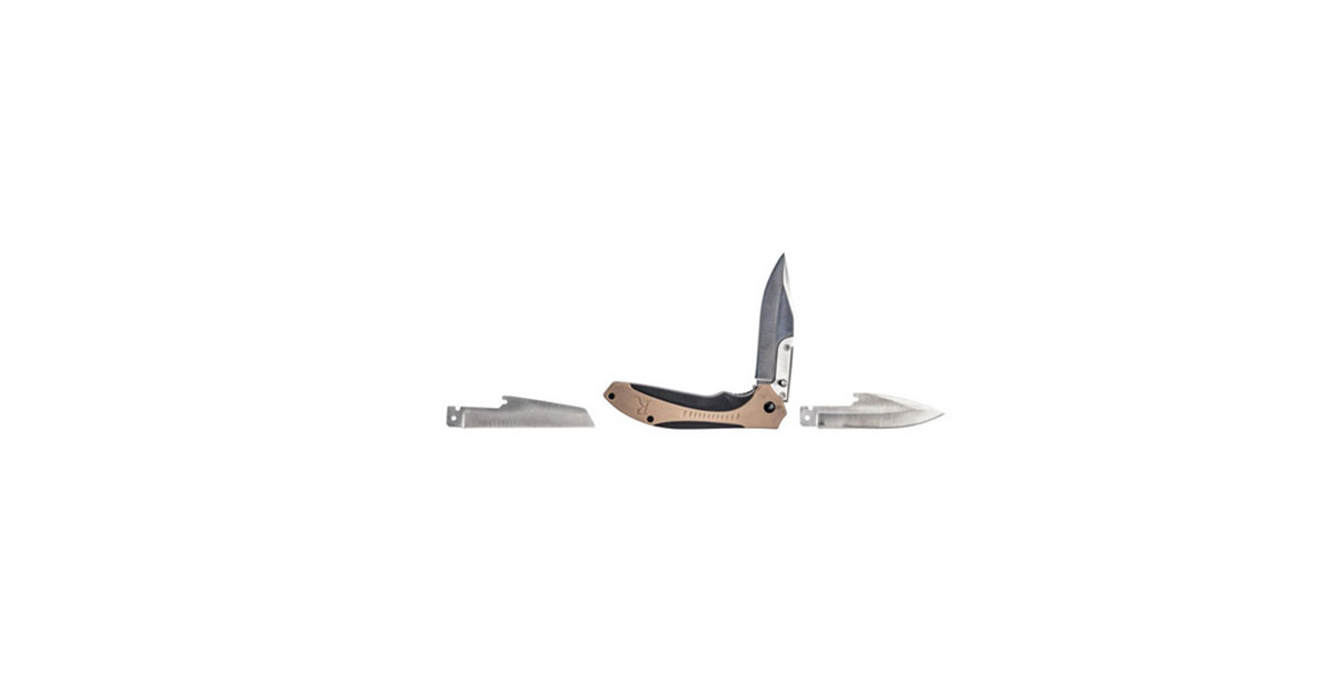 Remington RXB LINER LOCK TAN/BLK MOLDED HANDLE 4.5