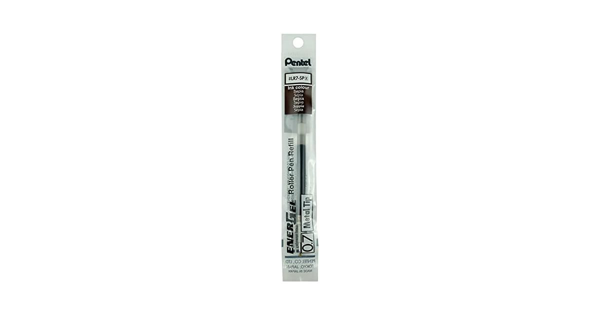 PENTEL Sepia Gel Rollerball Refill LR7