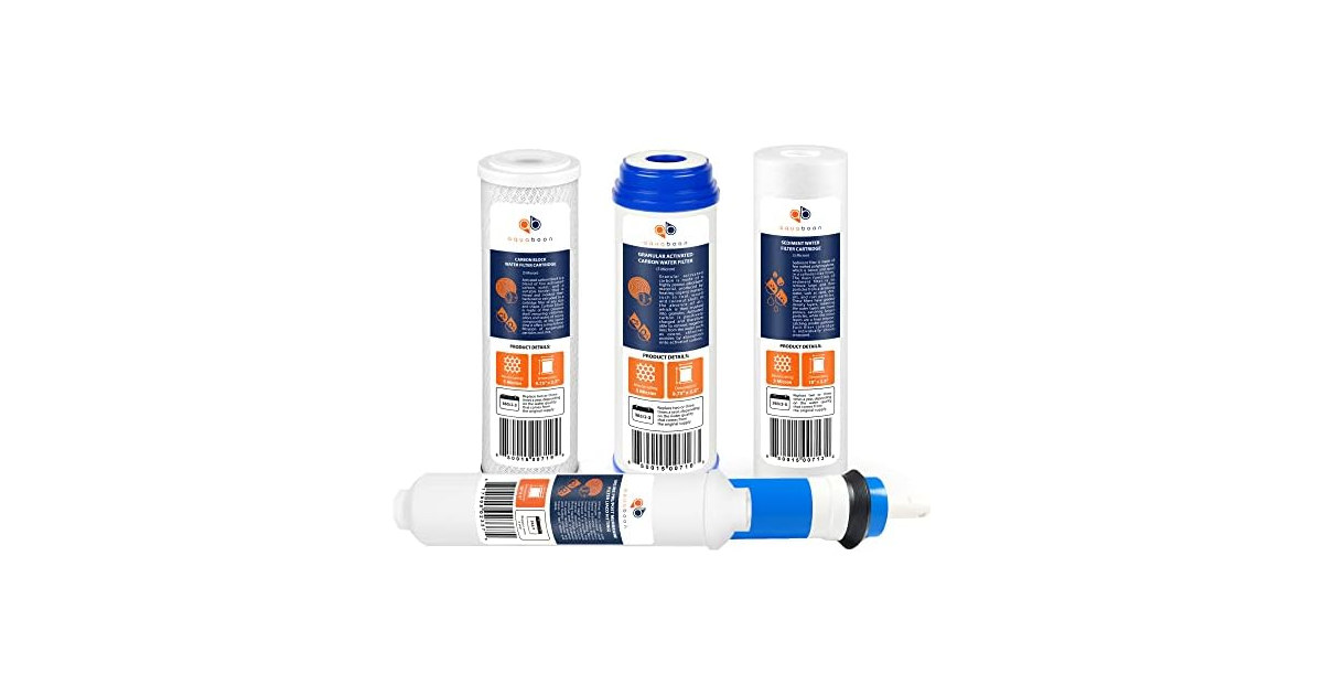 Aquaboon 5-Stage Reverse Osmosis Water Filter Kit