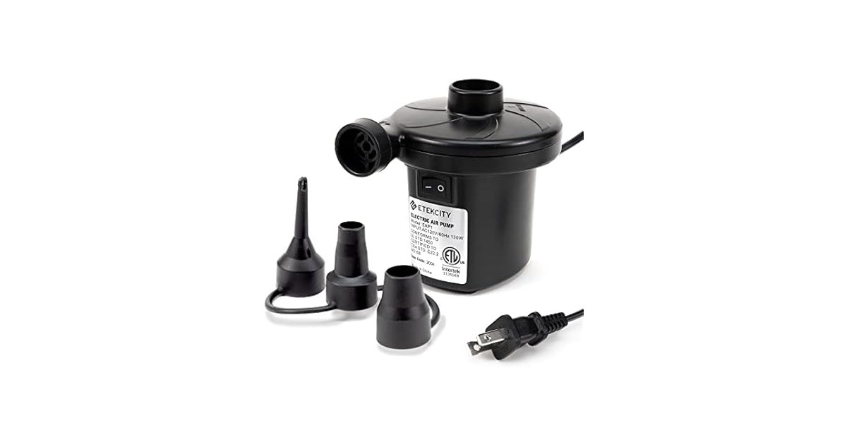 Etekcity Electric Air Pump for Inflatables