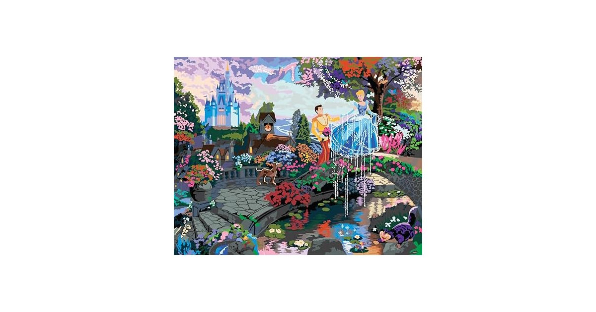 RoseArt Disney Dreams Thomas Kinkade Paint by Number