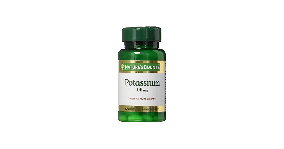 Natures Bounty Natures Bounty Potassium 99mg