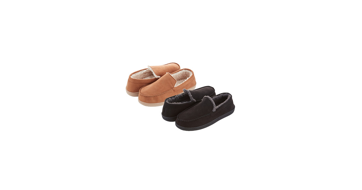 Floopi Men's Classic Moccasin Slipper