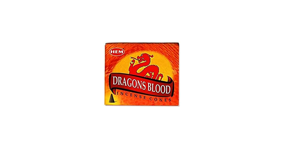 Dragon's Blood - 10 Cones - HEM Incense