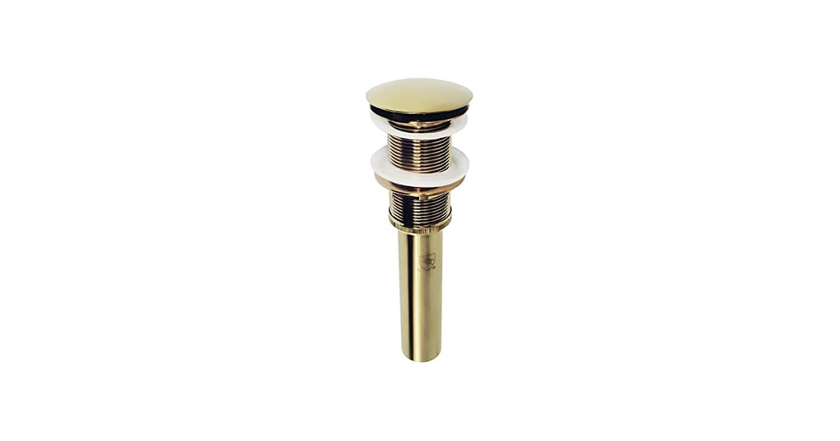 Kingston EV8312 Push Pop-Up Bathroom Sink Drain