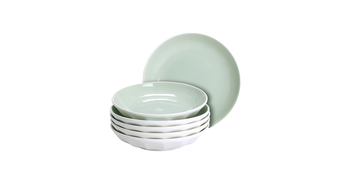 Ceramic Salad Plate Set