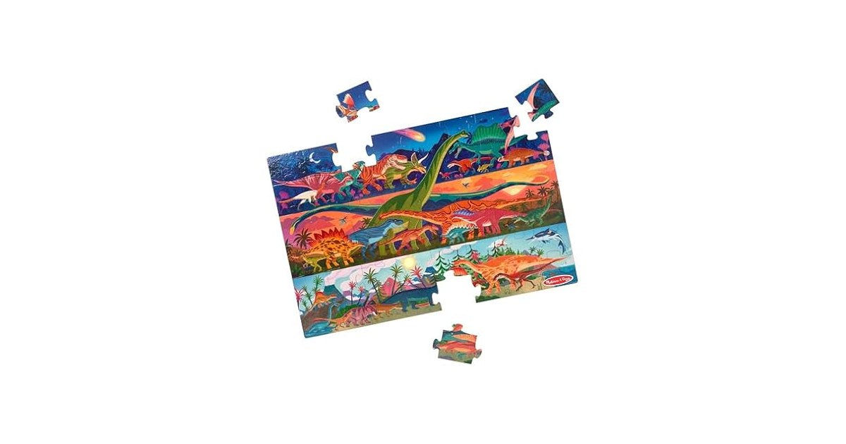 Melissa & Doug Dinosaurs Jumbo Floor Puzzle
