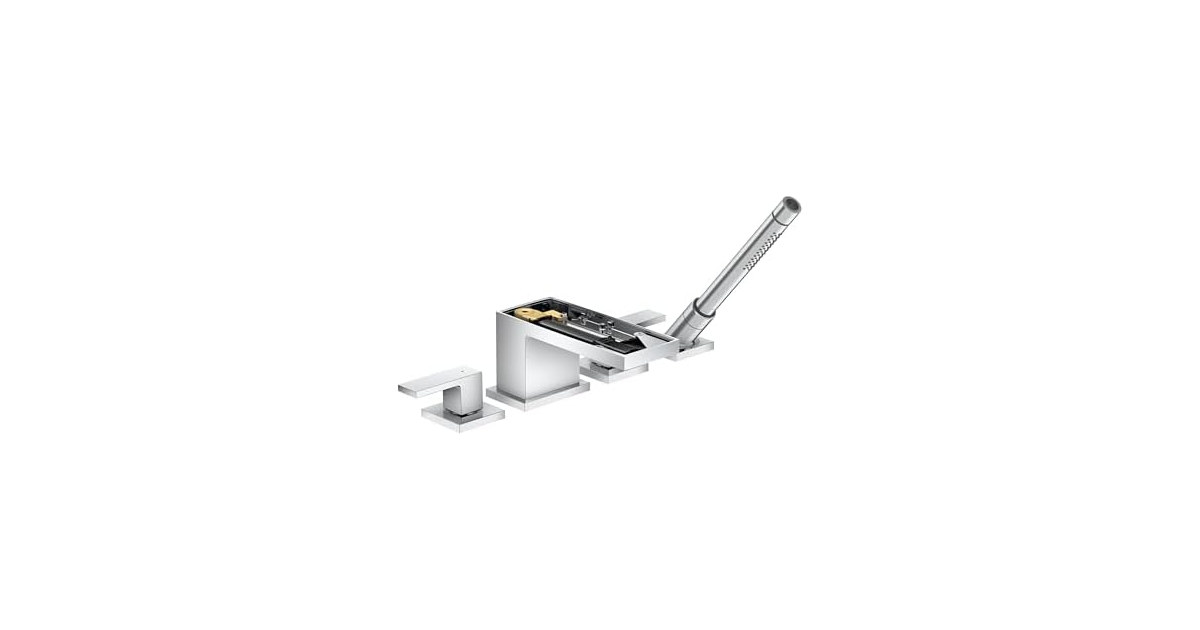 AXOR MyEdition Avantgarde 2-Handle 19" Wide Roman Tub Filler