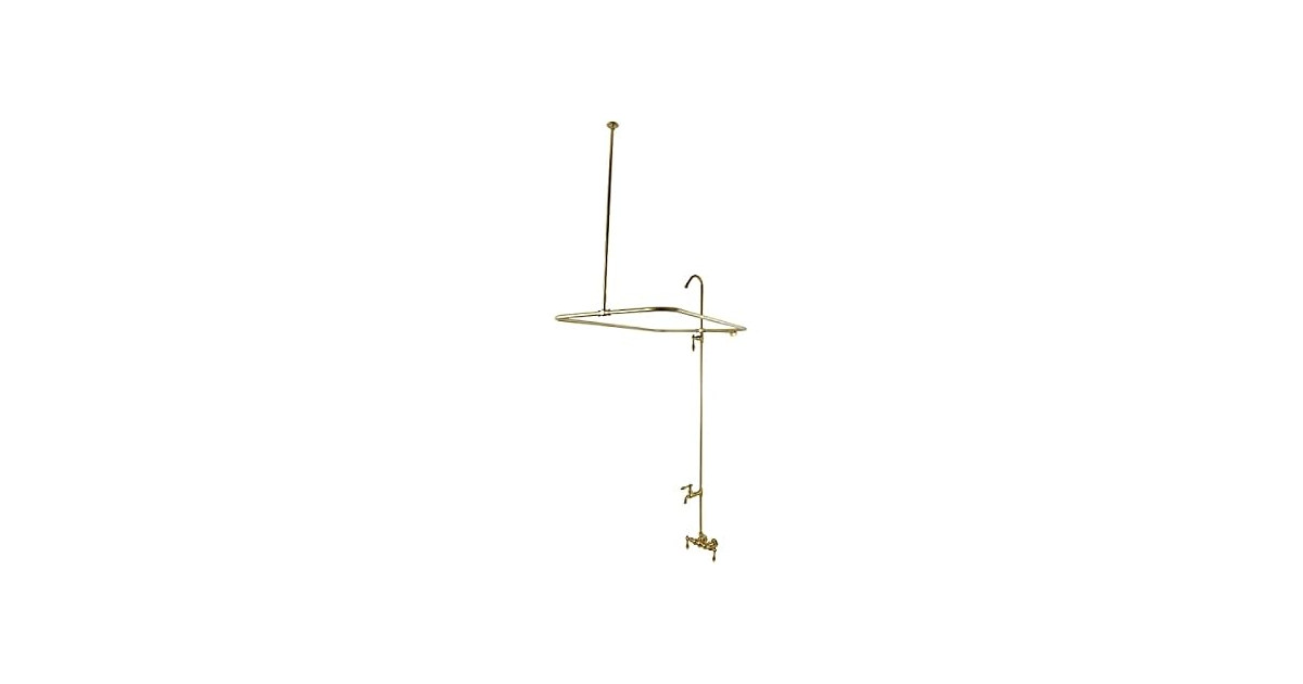 Kingston CC61T7 Tub Wall Mount Tub Faucet, Brass