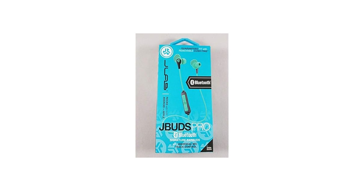 JLab JBuds Pro Signature Earbuds, Teal