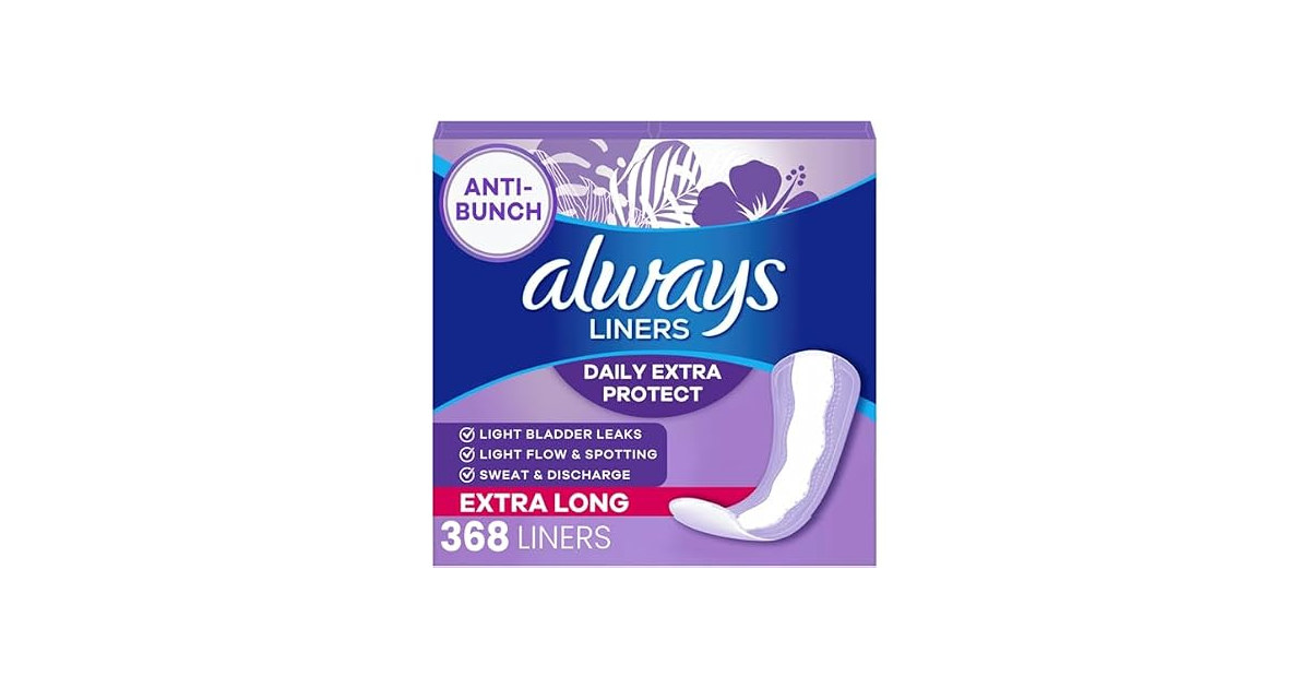 Always Panty Liners Xtra Protect 4Pk