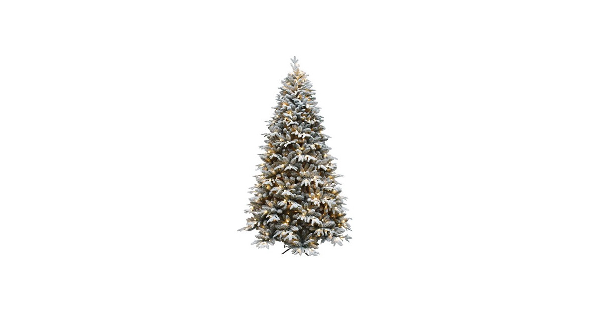 Santa's Workshop, 7.5' Prelit Green Tree