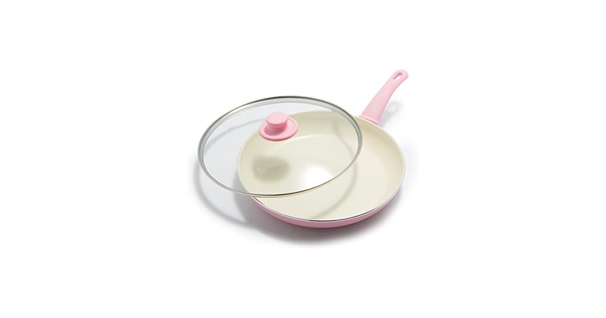 GreenLife Soft Grip Healthy Ceramic Nonstick, 12" Frying Pan