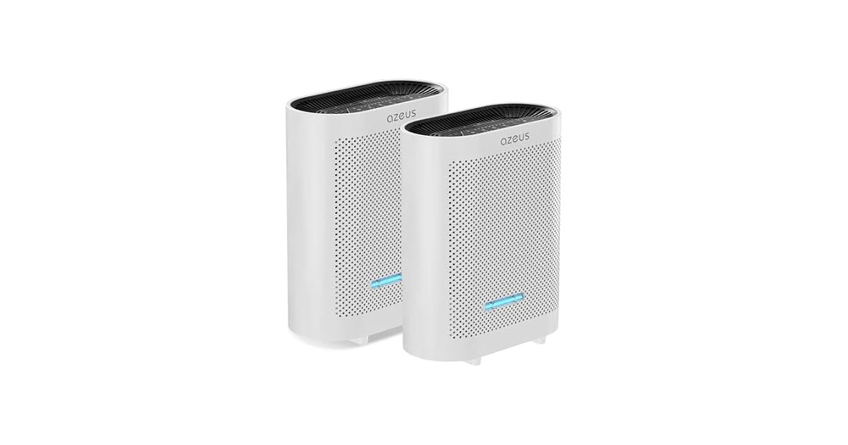AZEUS 2-Pack Large Room Air Purifier