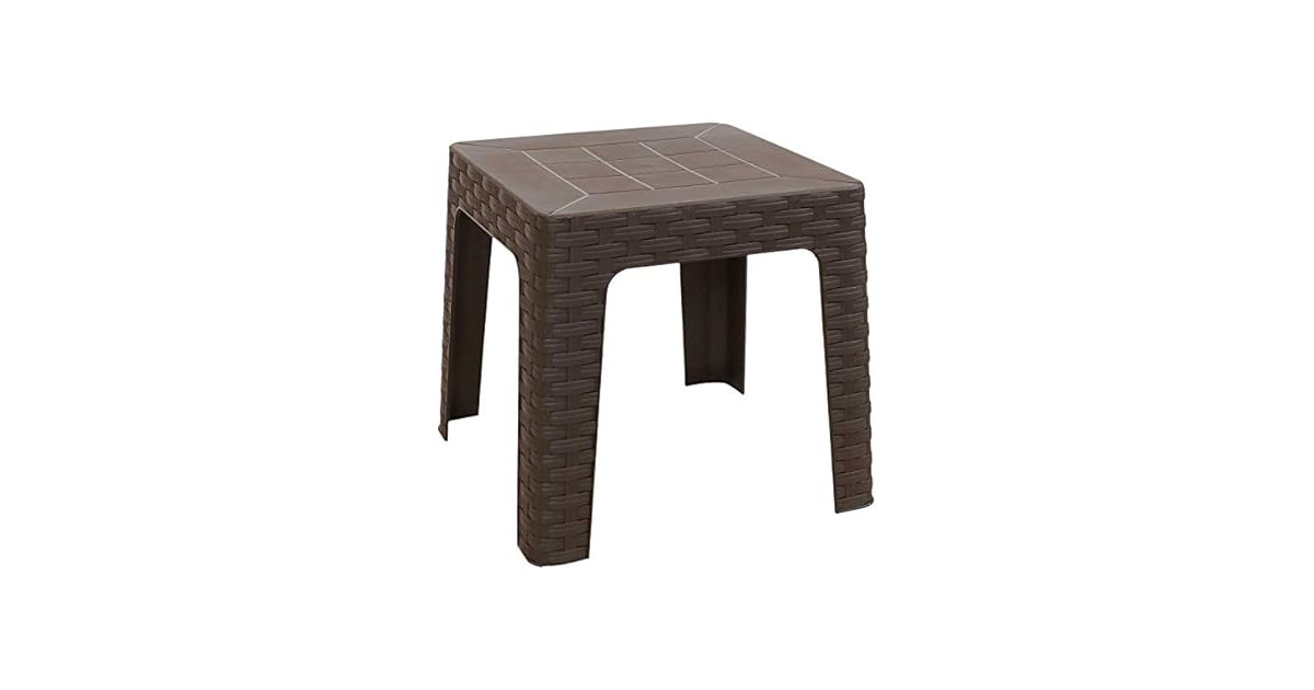 Sunnydaze Square Patio Side Table