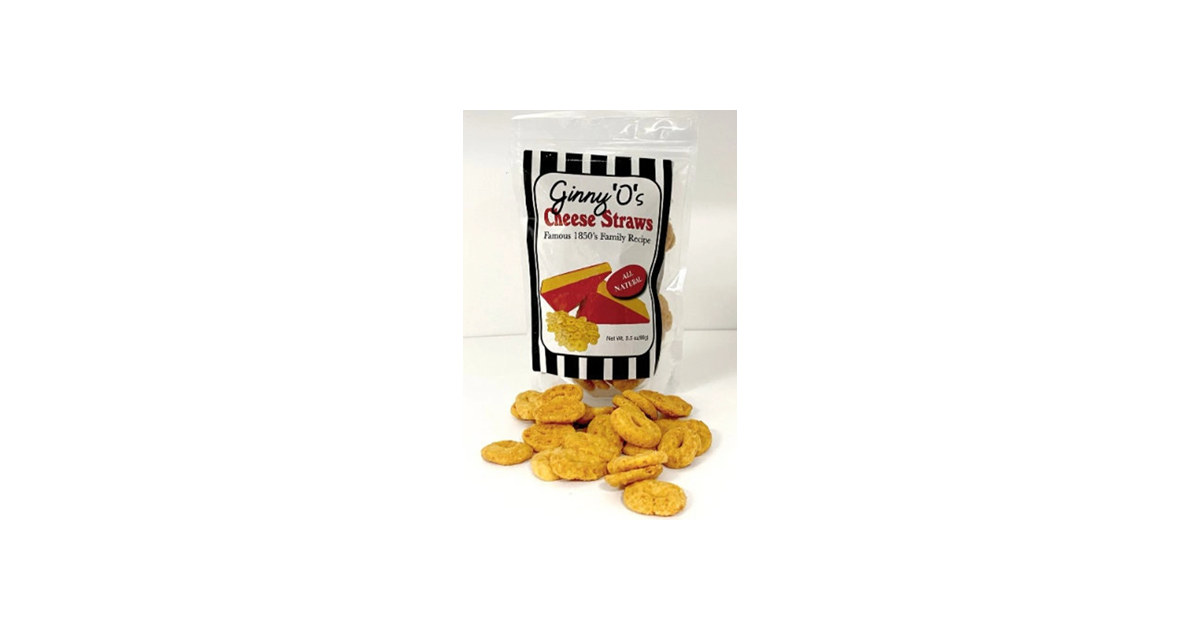 6pk Ginny O's Original Cheese Straws