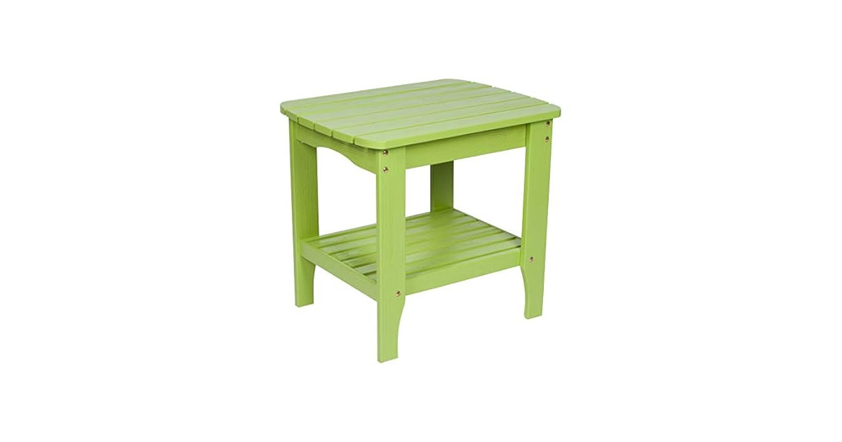 Shine Company Long Island Rectangular Wood Table