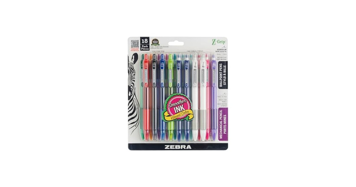 Zebra Pen Z-Grip Writing Set