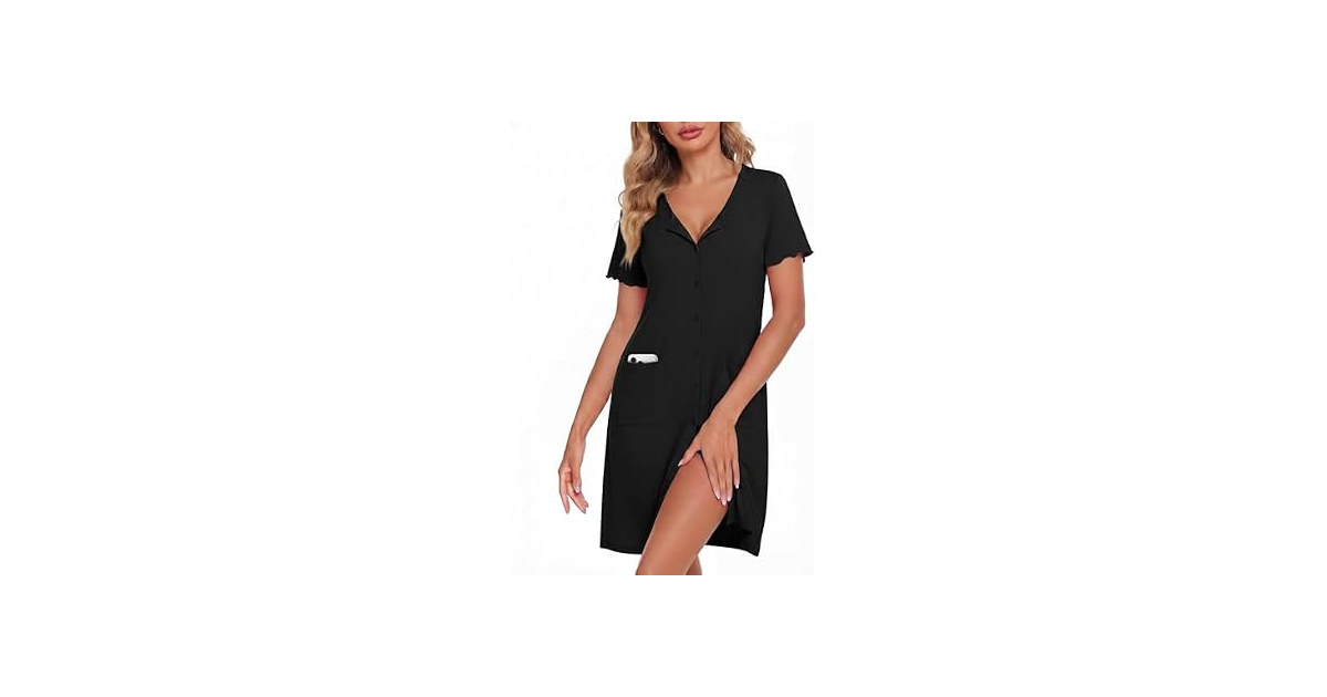 ZOOSIXX Nightgowns for Women