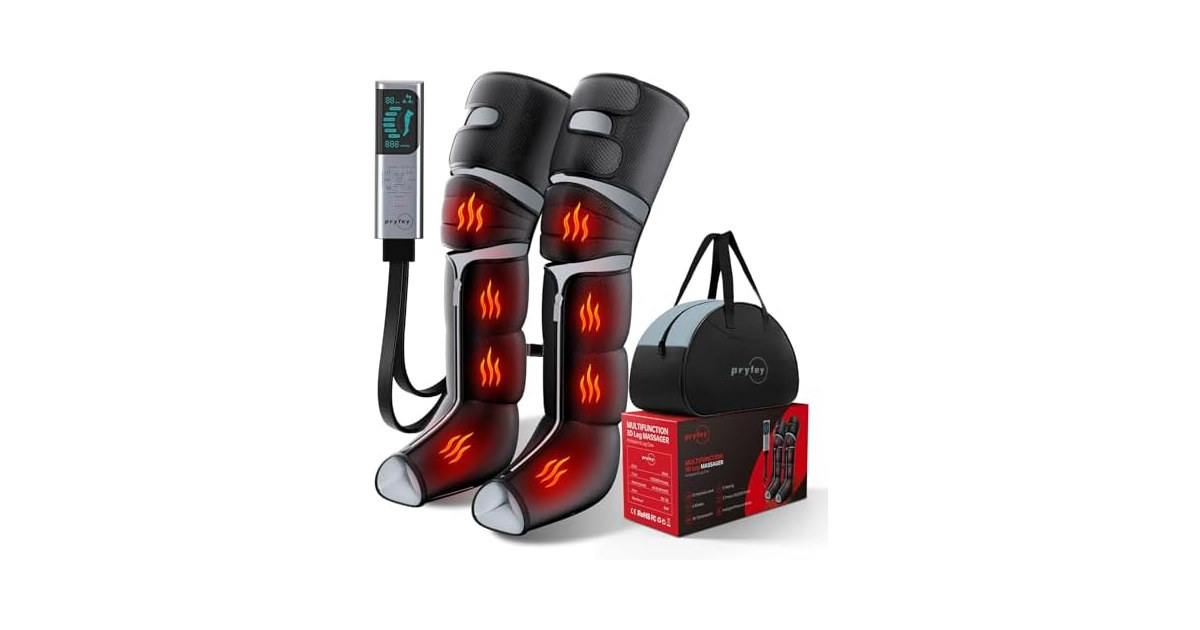 MZCNU Leg Compression Massager, Black