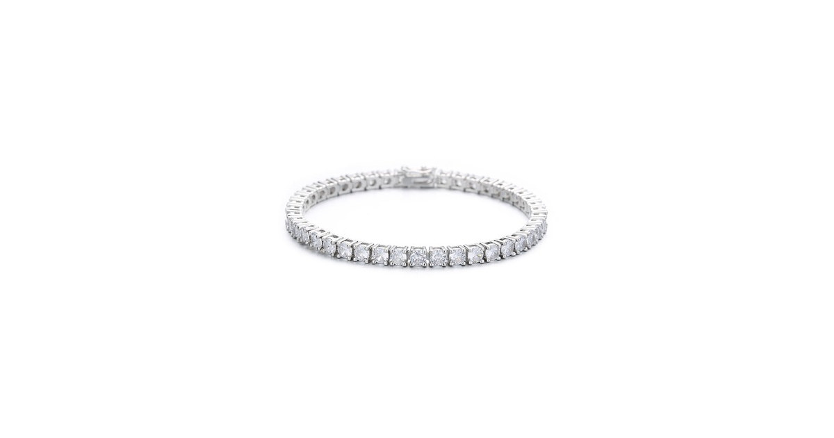 Simulated Diamond Tennis Bracelet