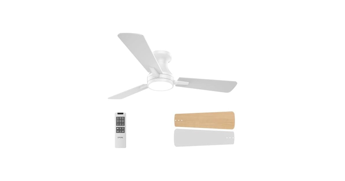 OPONL 42in Low Profile Ceiling Fan