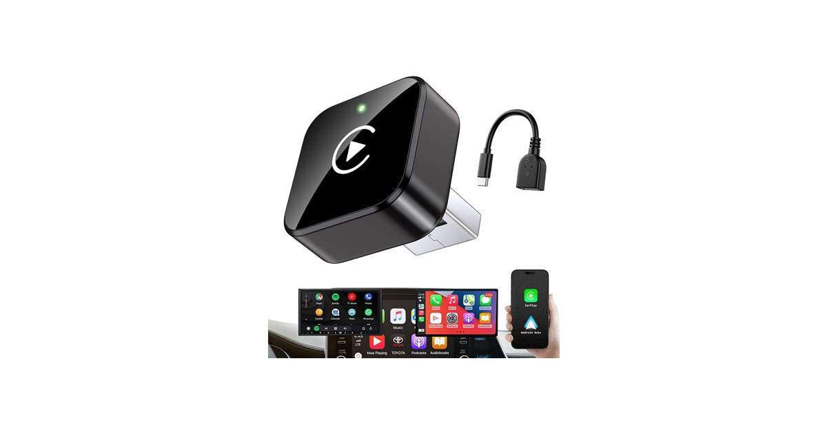 iGENJUN Wireless CarPlay Adapter