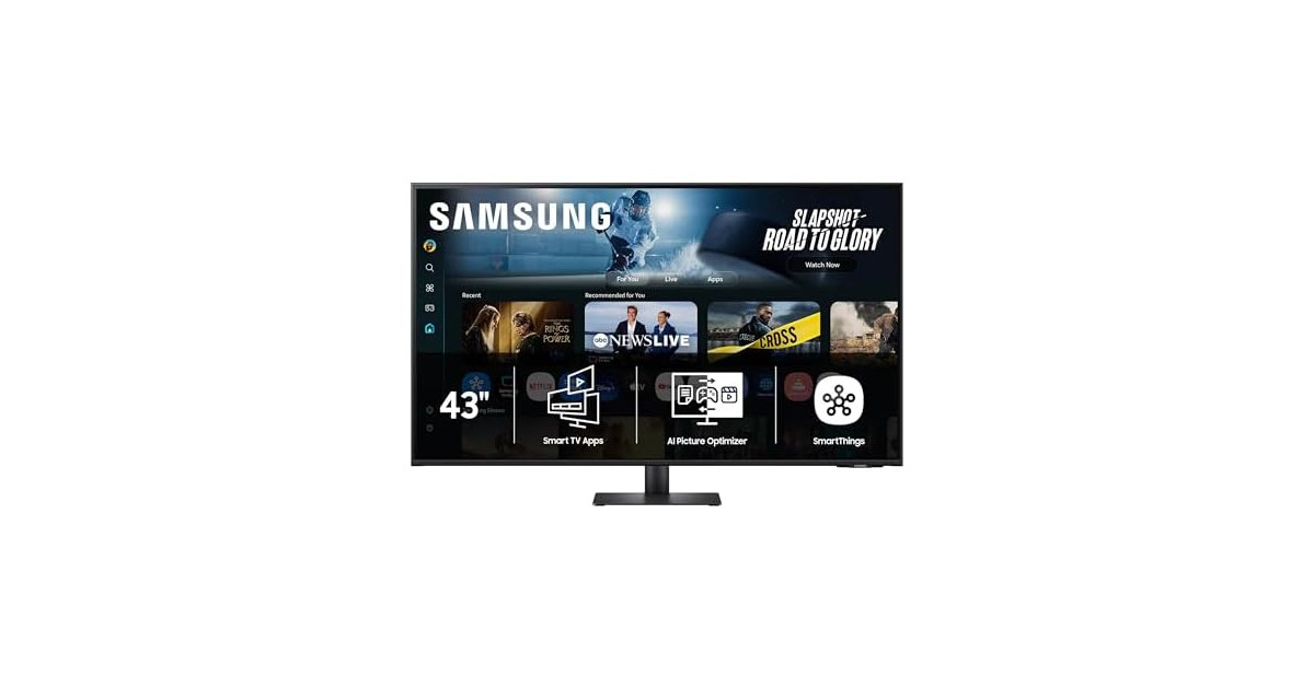 (NEW) Samsung 43" 4K UHD M70F Smart Monitor