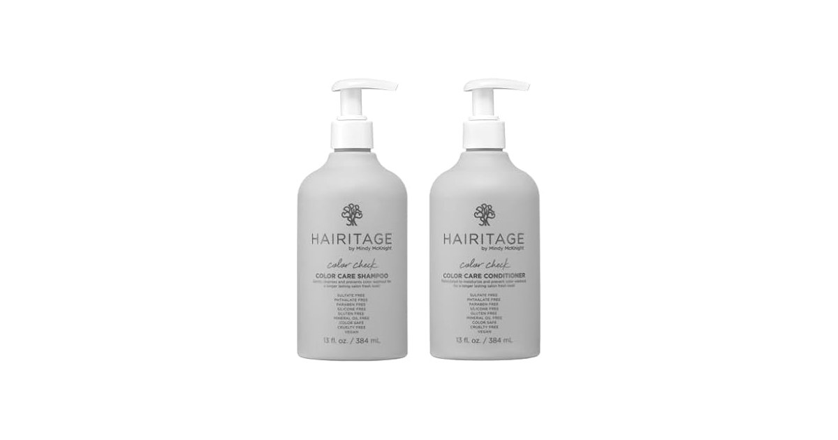 2 Pack Color Check Sham & Conditioner