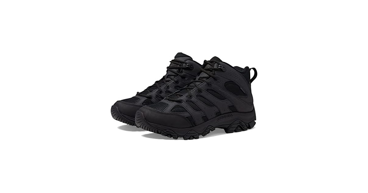 Merrell Men's Moab 3 Mid Tactical Waterproof Military Boots