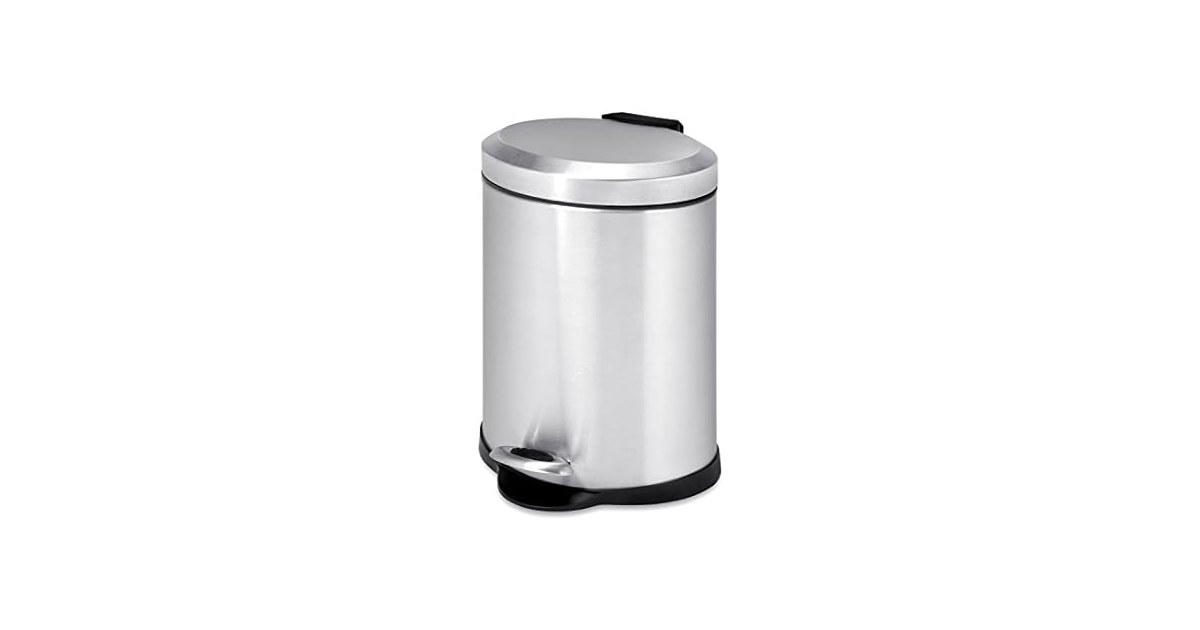 Honey-Can-Do Trs-01448 Oval Stainless Steel Can