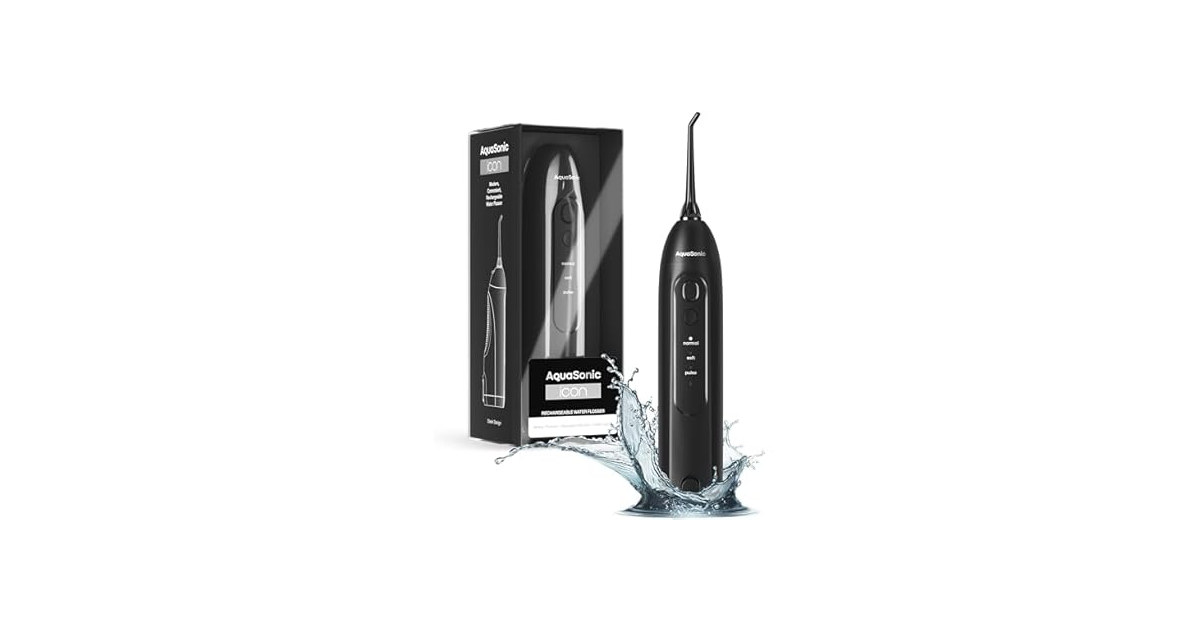 AquaSonic Icon Flosser Lilac