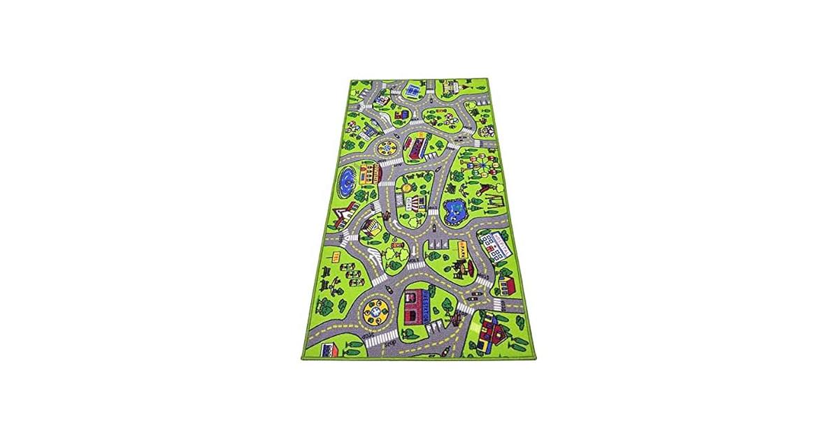 2Pk Carpet Playmat Kids Rug - 71" x 39"