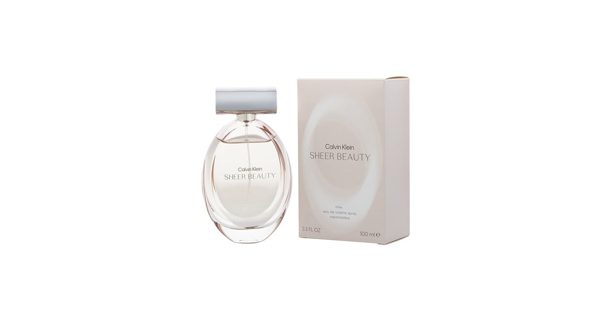 Calvin Klein Sheer Beauty EDT Spray 3.4oz