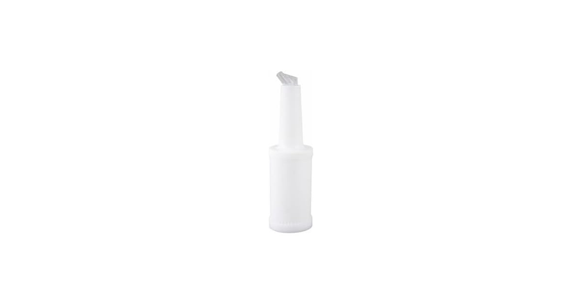 Winco PPB-2W 2 Qt Multi-Pour w/White